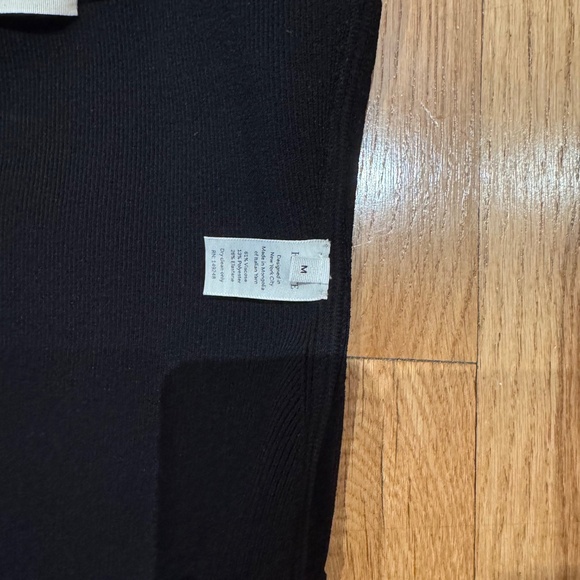 KHAITE - ALEXA Ribbed Knit Bodysuit - Criss Cross Back - Picture 8 of 9